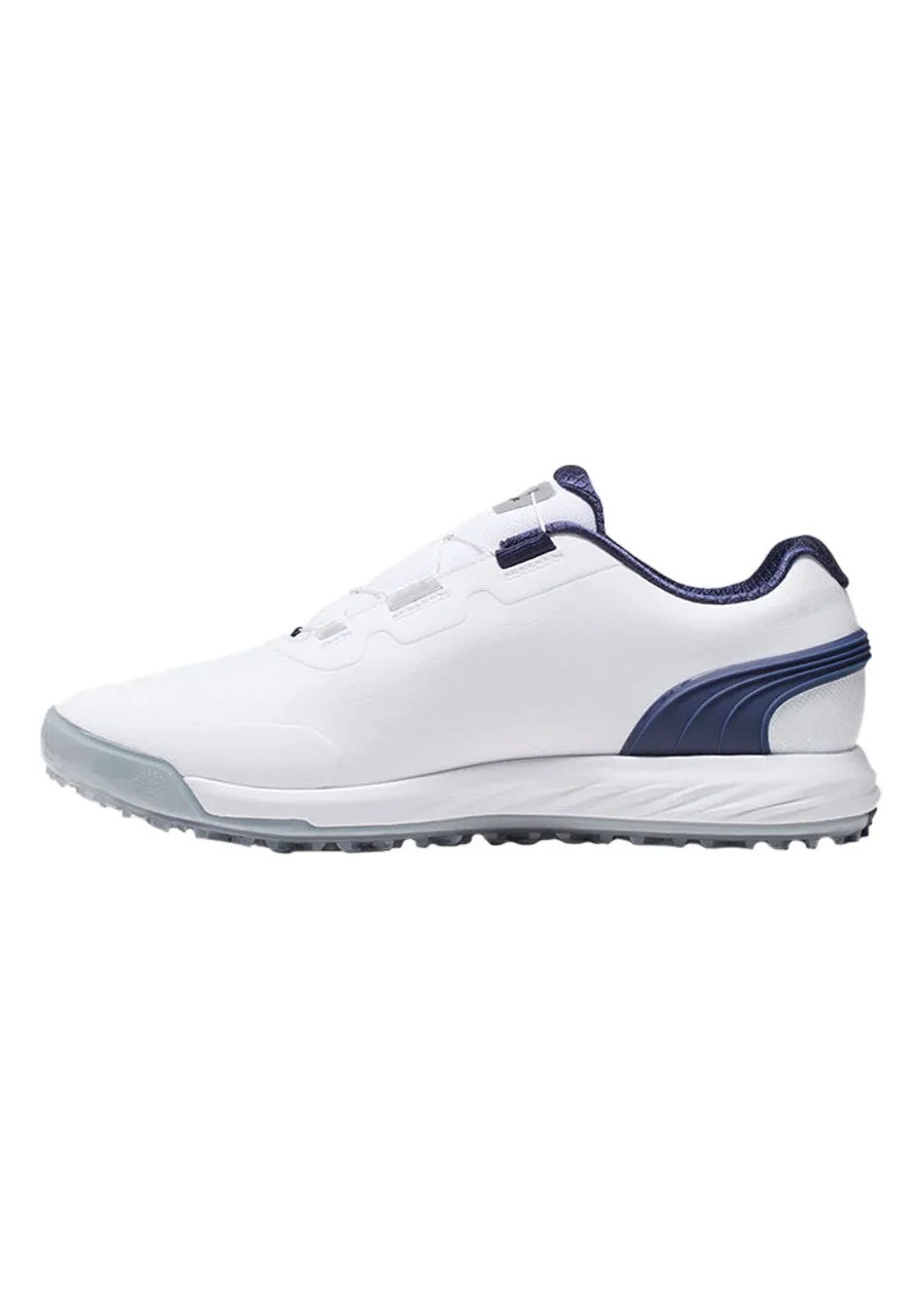 2023 PUMA MENS ALPHACT NITRO DISC - WHITE / NAVY