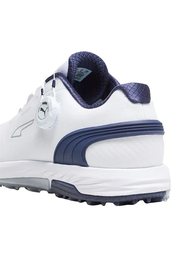 2023 PUMA MENS ALPHACT NITRO DISC - WHITE / NAVY