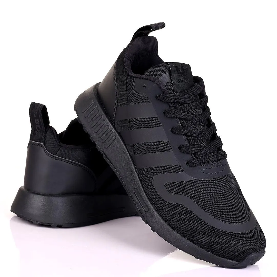 AD All Black Exquisite Designed Running Sneakers