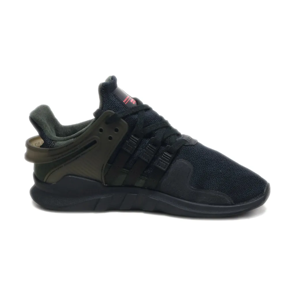 Adidas Eqt Support Sport Shoes Leather Black Colour For Kids