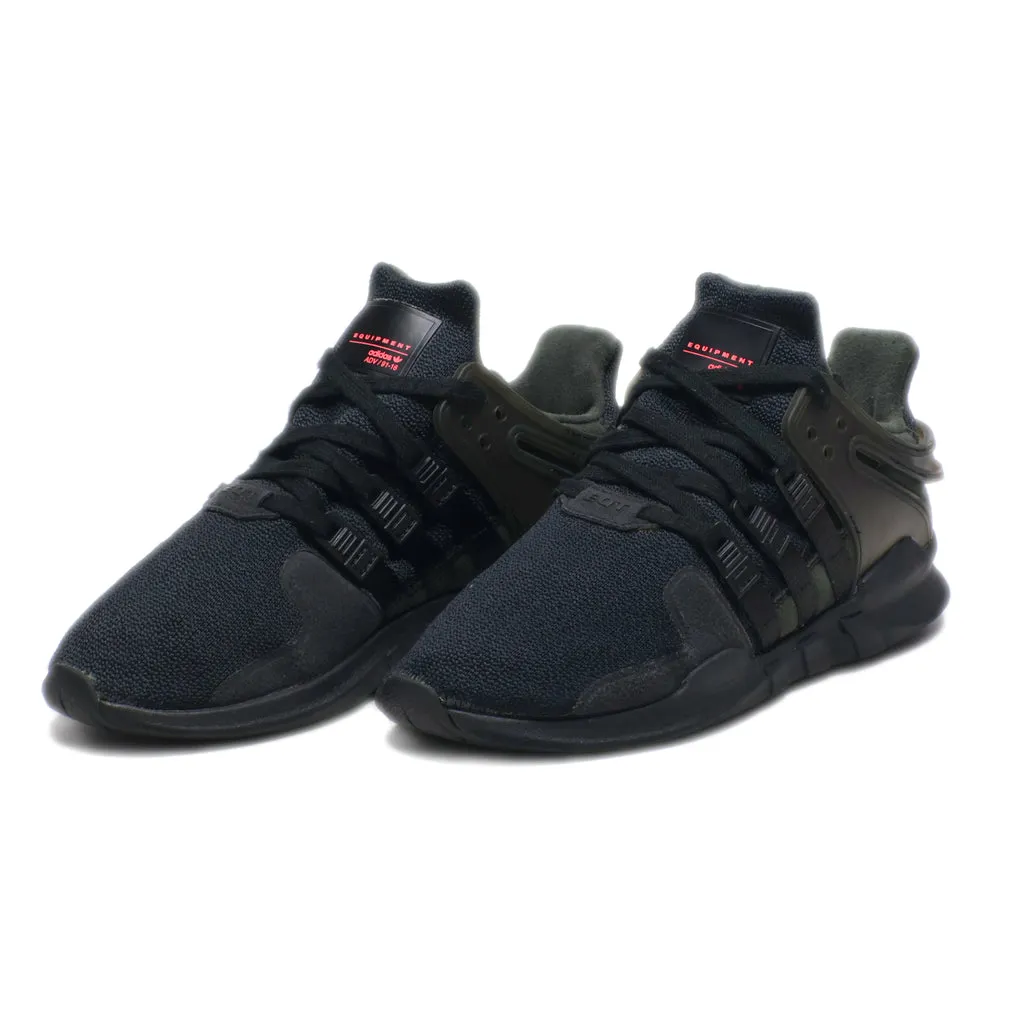 Adidas Eqt Support Sport Shoes Leather Black Colour For Kids