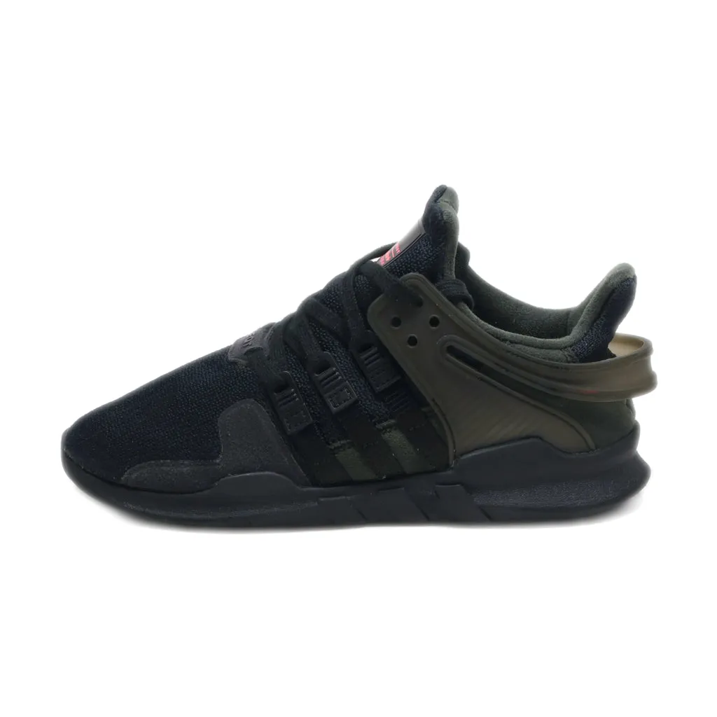 Adidas Eqt Support Sport Shoes Leather Black Colour For Kids