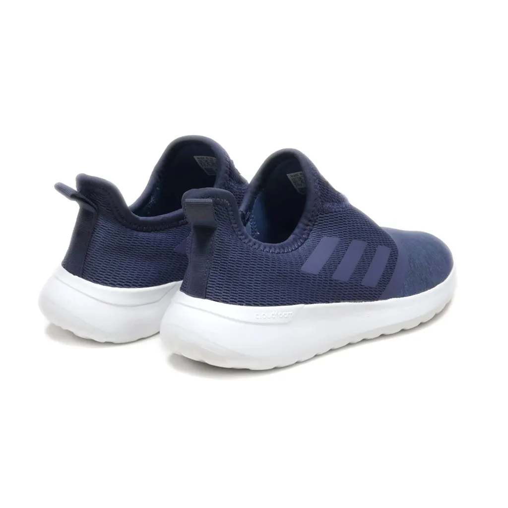 Adidas Lite Racer Sport Shoes Leather Blue Colour For Women