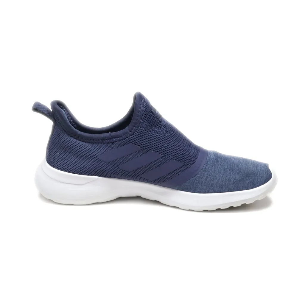 Adidas Lite Racer Sport Shoes Leather Blue Colour For Women