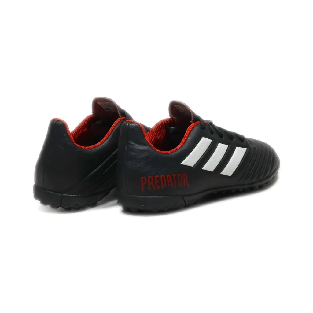 Adidas Predator Tango 18.4 Tf Sport Shoes Pu Leather Black Colour For Kids