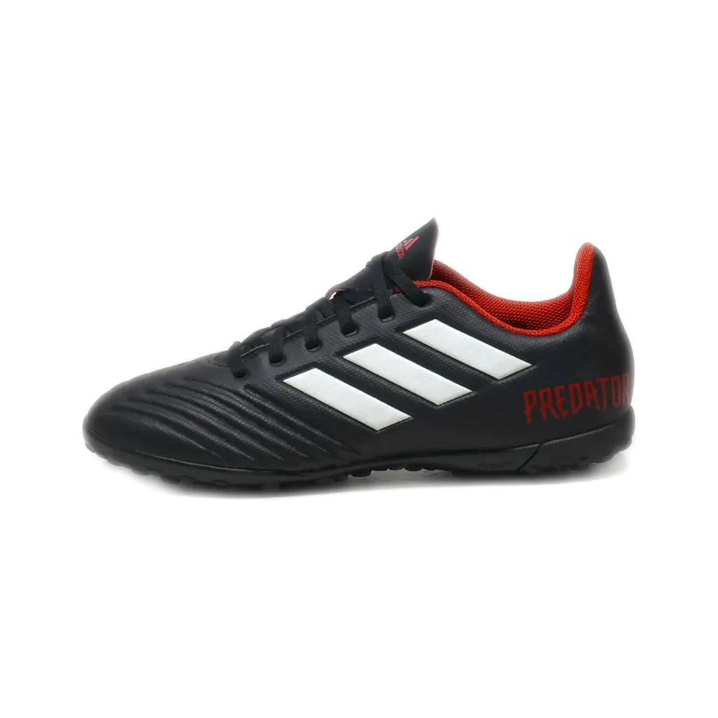 Adidas Predator Tango 18.4 Tf Sport Shoes Pu Leather Black Colour For Kids