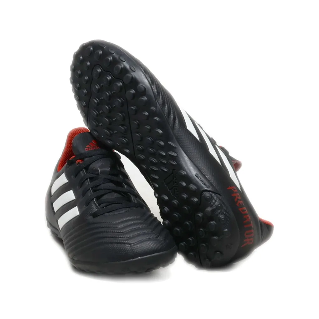 Adidas Predator Tango 18.4 Tf Sport Shoes Pu Leather Black Colour For Kids