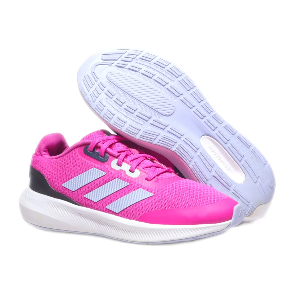 Adidas Run Falcon 3 Sport Shoes Fabric Pink Colour For Women