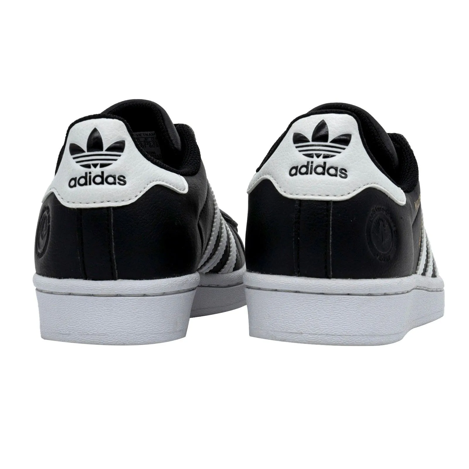 Adidas Superstar Vegan Low-Top Sneakers Leather Black Colour For Women