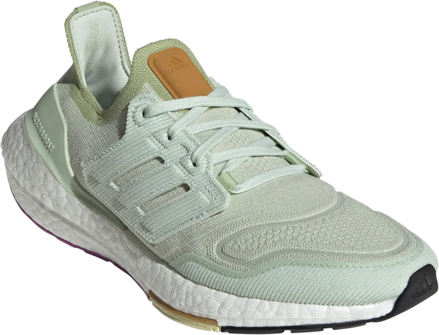 adidas Ultra Boost 22 Womens Running Shoes - Green