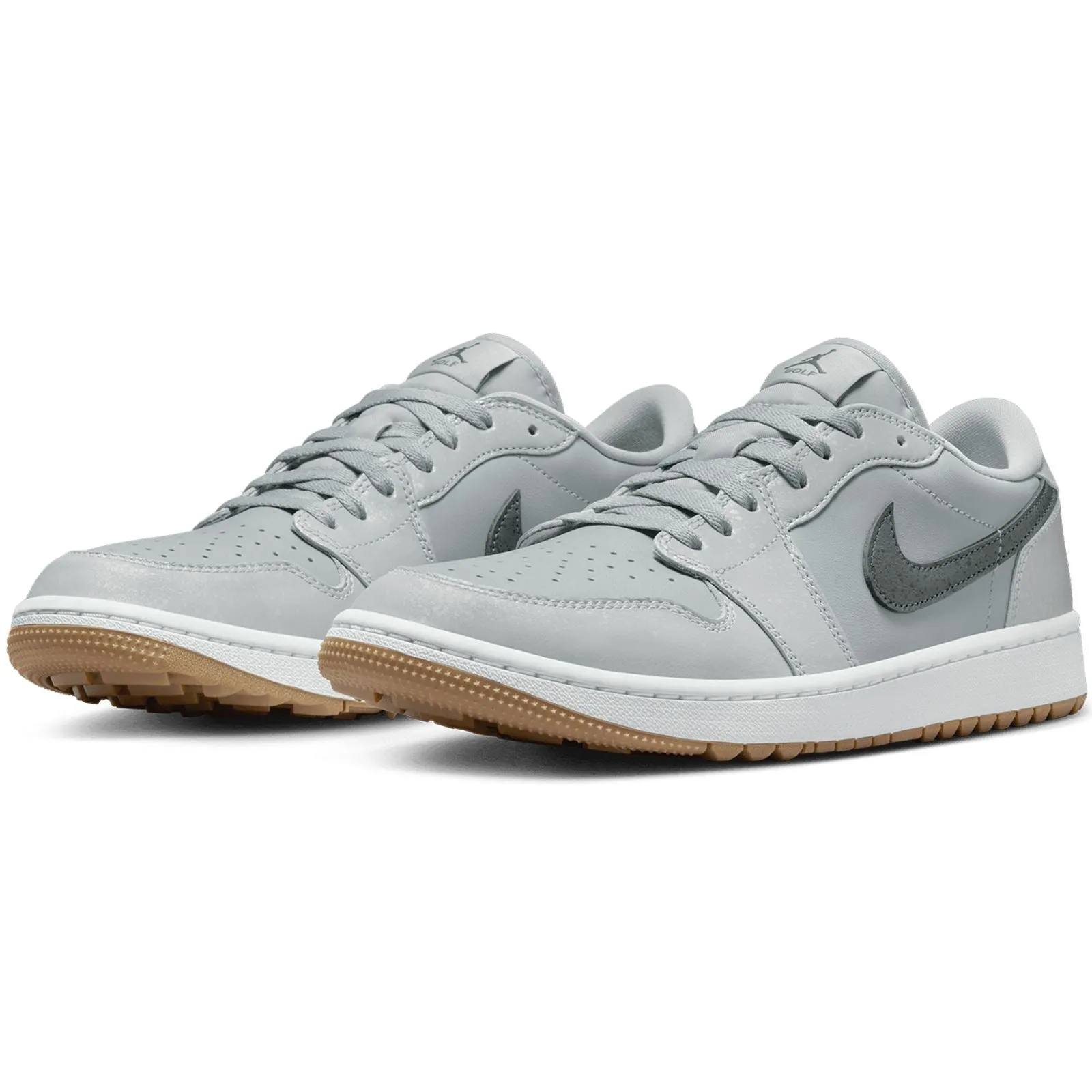 Air Jordan 1 Low G Wolf Grey/Iron Grey/White/Gum Med Brown - AW24