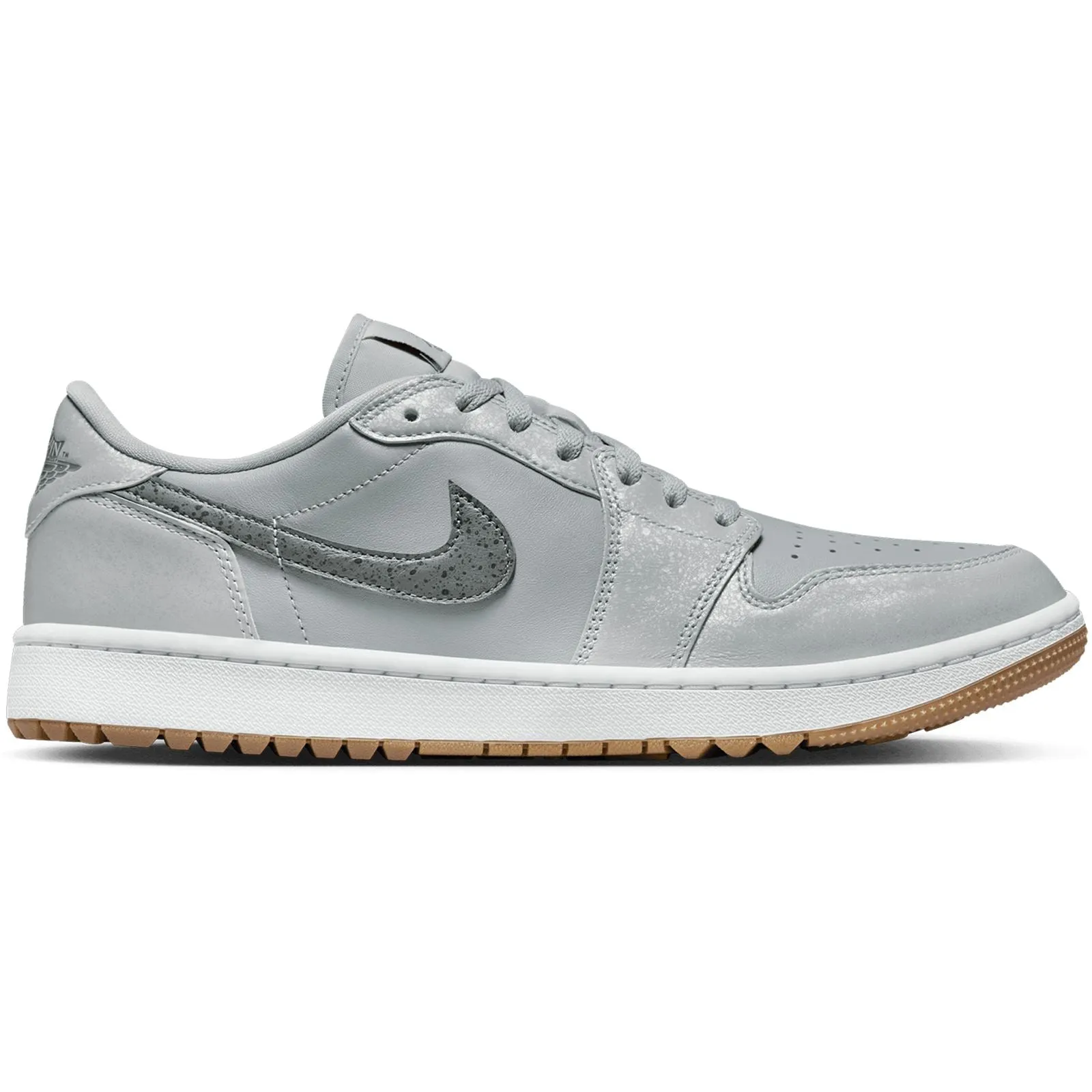 Air Jordan 1 Low G Wolf Grey/Iron Grey/White/Gum Med Brown - AW24