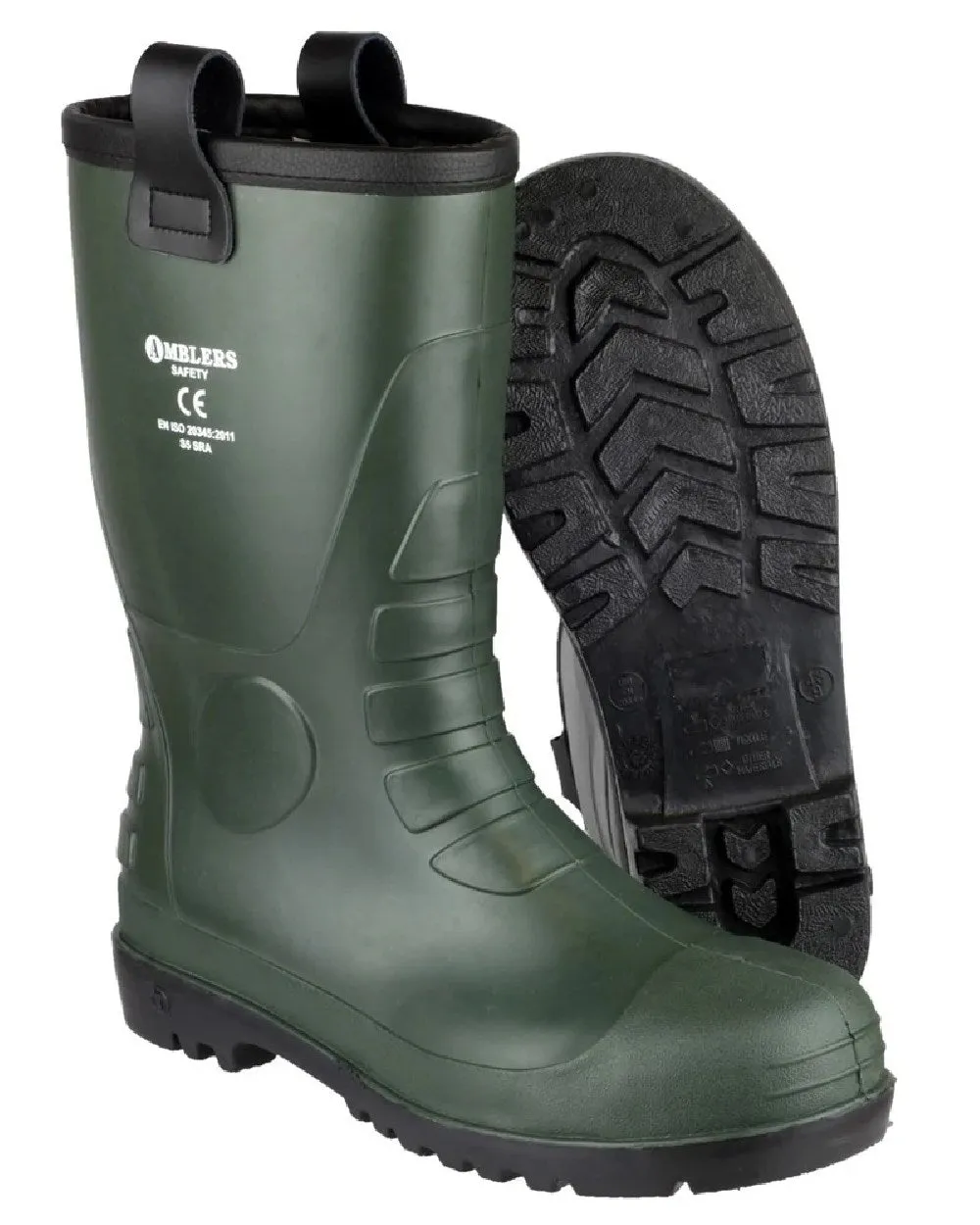 Amblers Safety FS97 S5 PVC Rigger Safety Boots