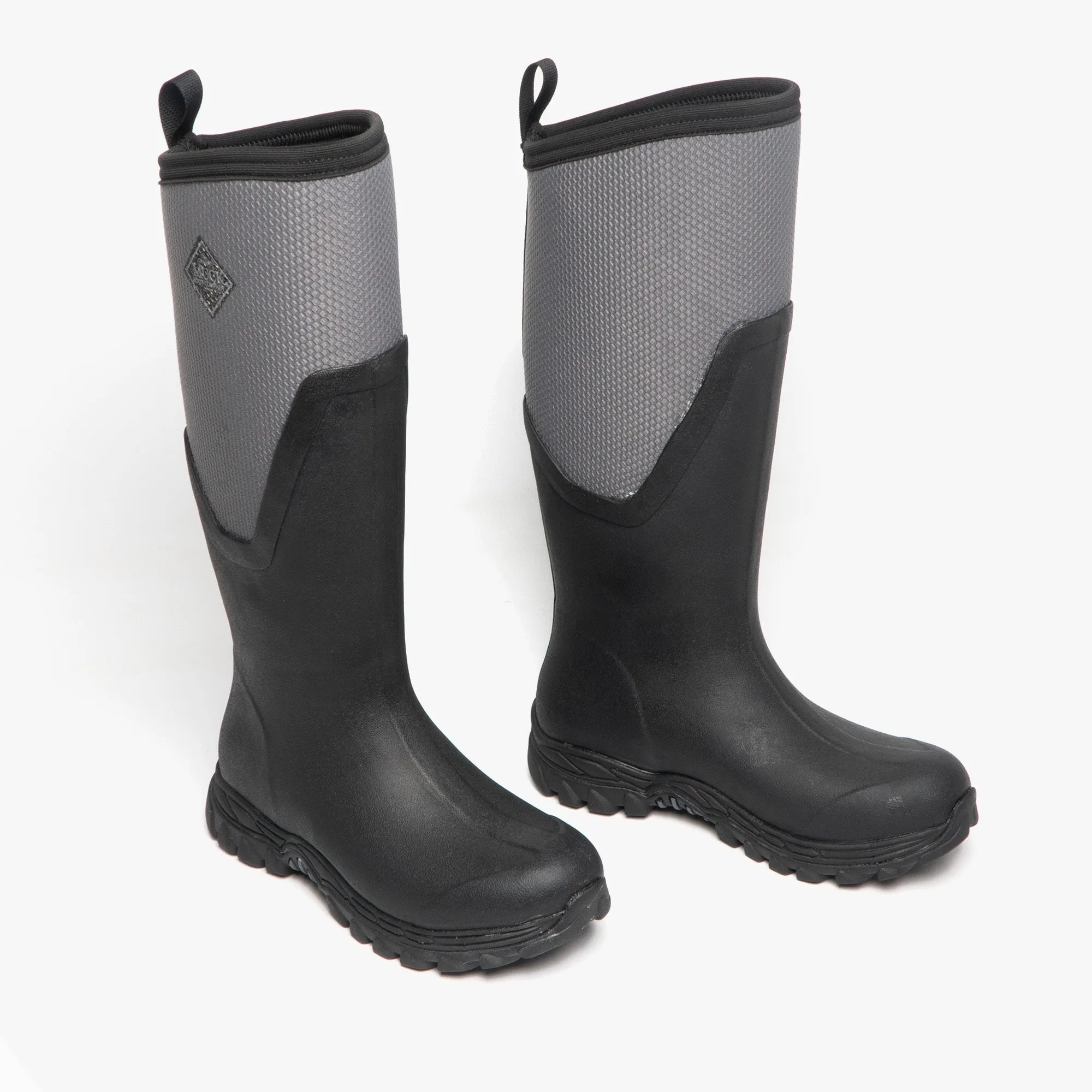 ARCTIC SPORT II TALL Womens Rubber Wellington Boots Black/Grey