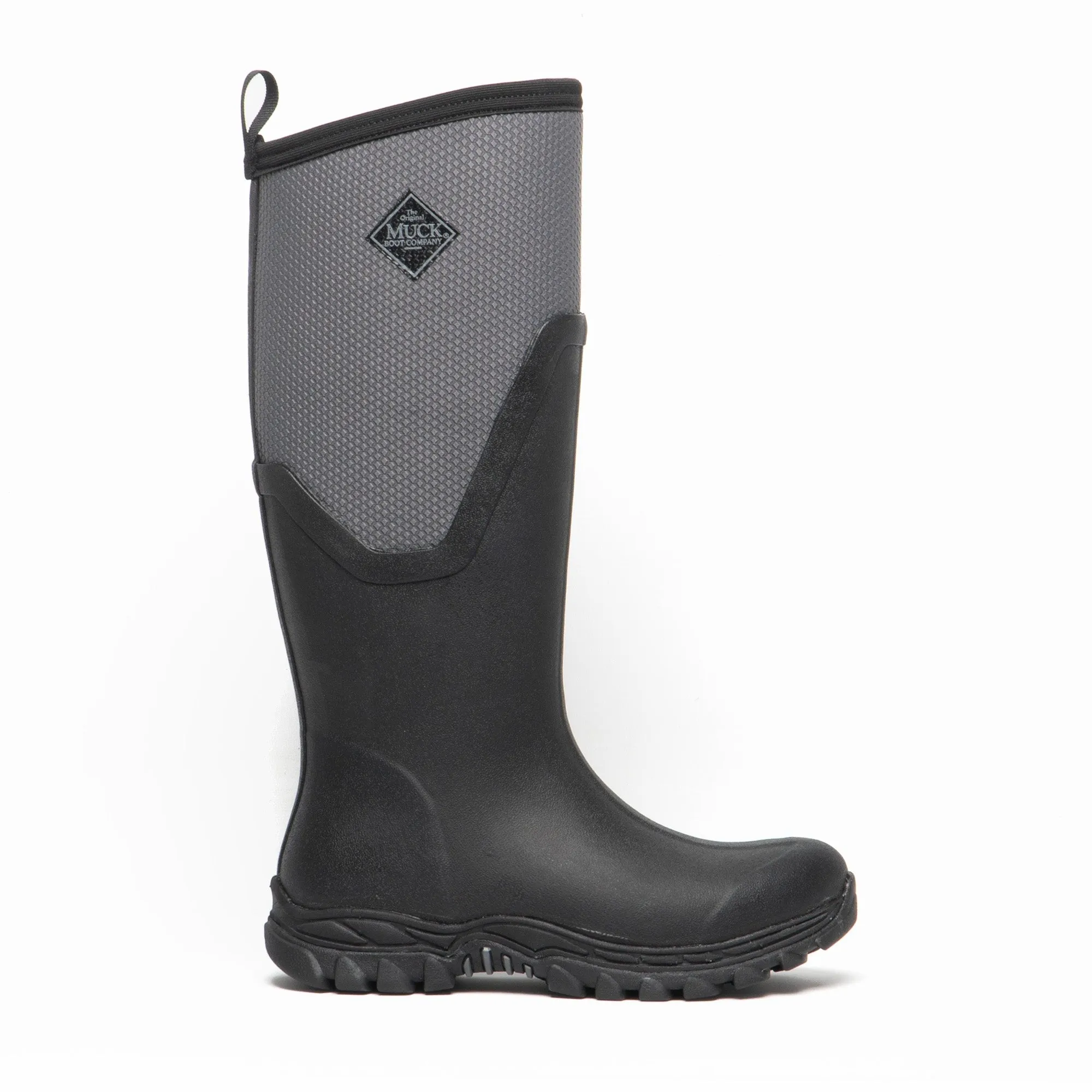 ARCTIC SPORT II TALL Womens Rubber Wellington Boots Black/Grey