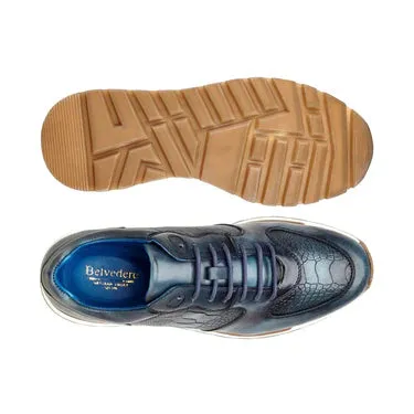 Belvedere Blue Bobo Men's Casual Sneakers