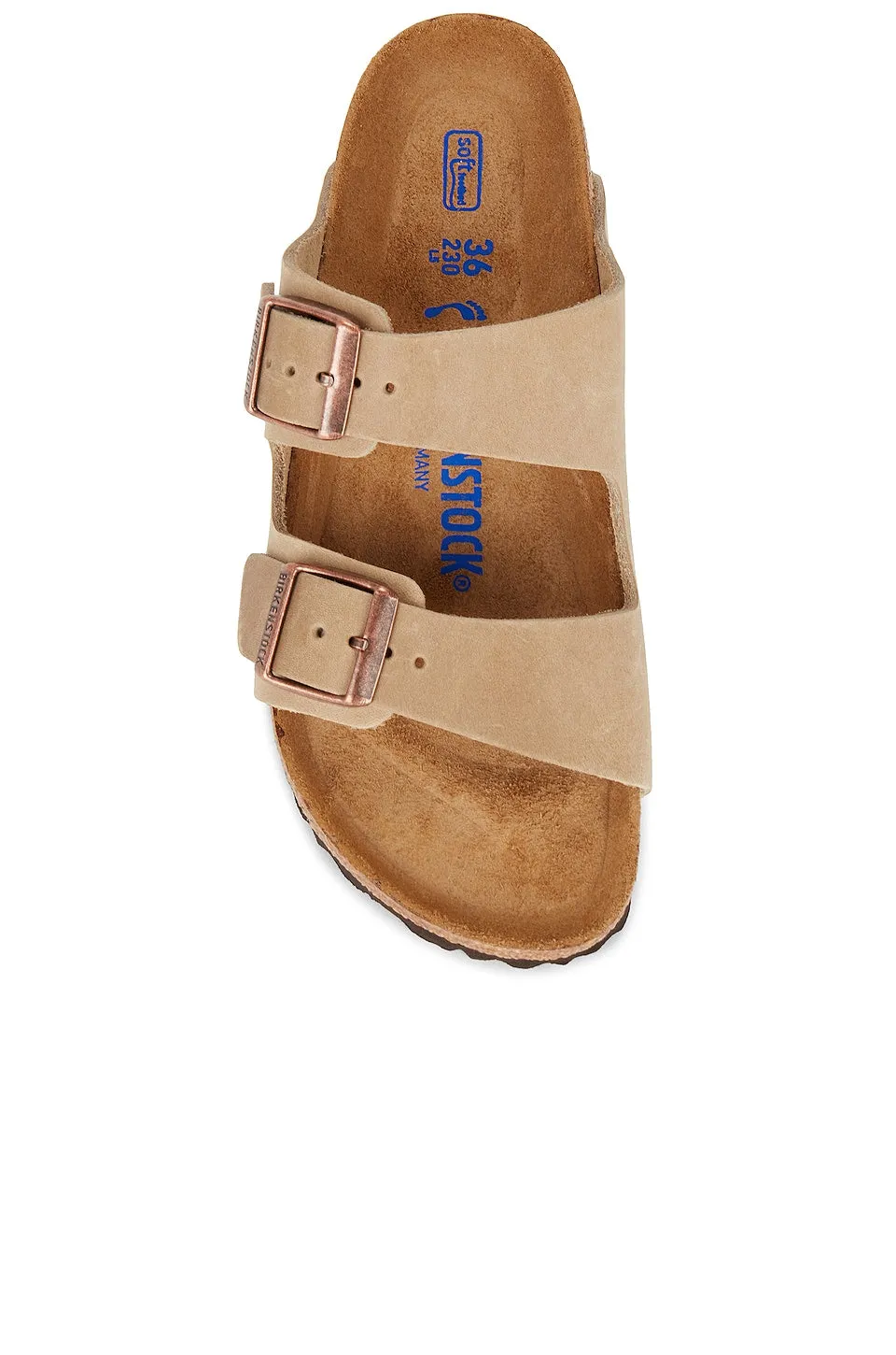 BIRKENSTOCK Arizona Soft Footbed Sandals, Tobacco Oiled