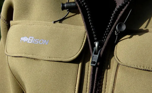 BISON 4mm NEOPRENE WADING JACKET all sizes 1/2 price to clear