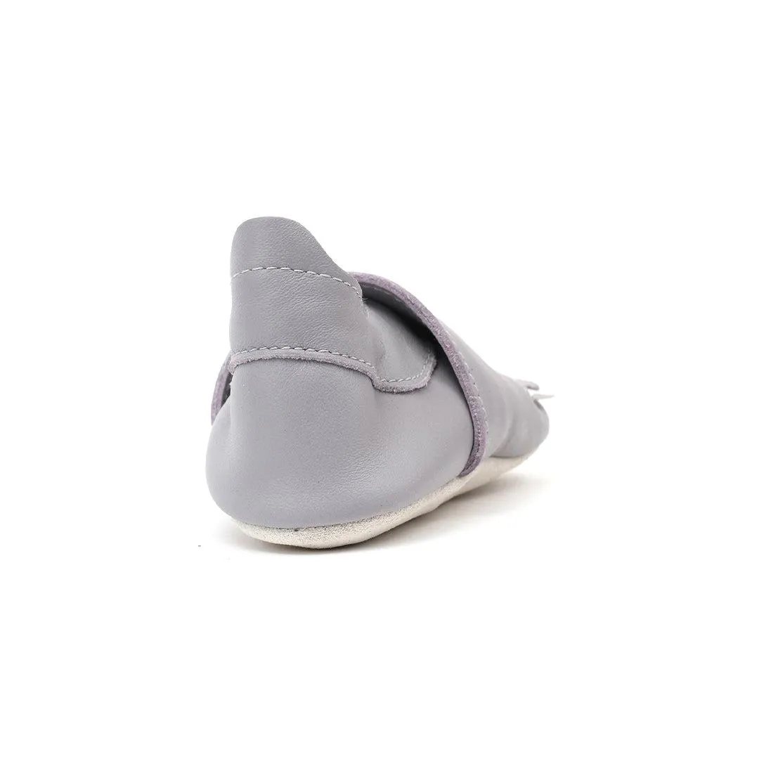 Bobux Soft Sole Woof - Gull Grey