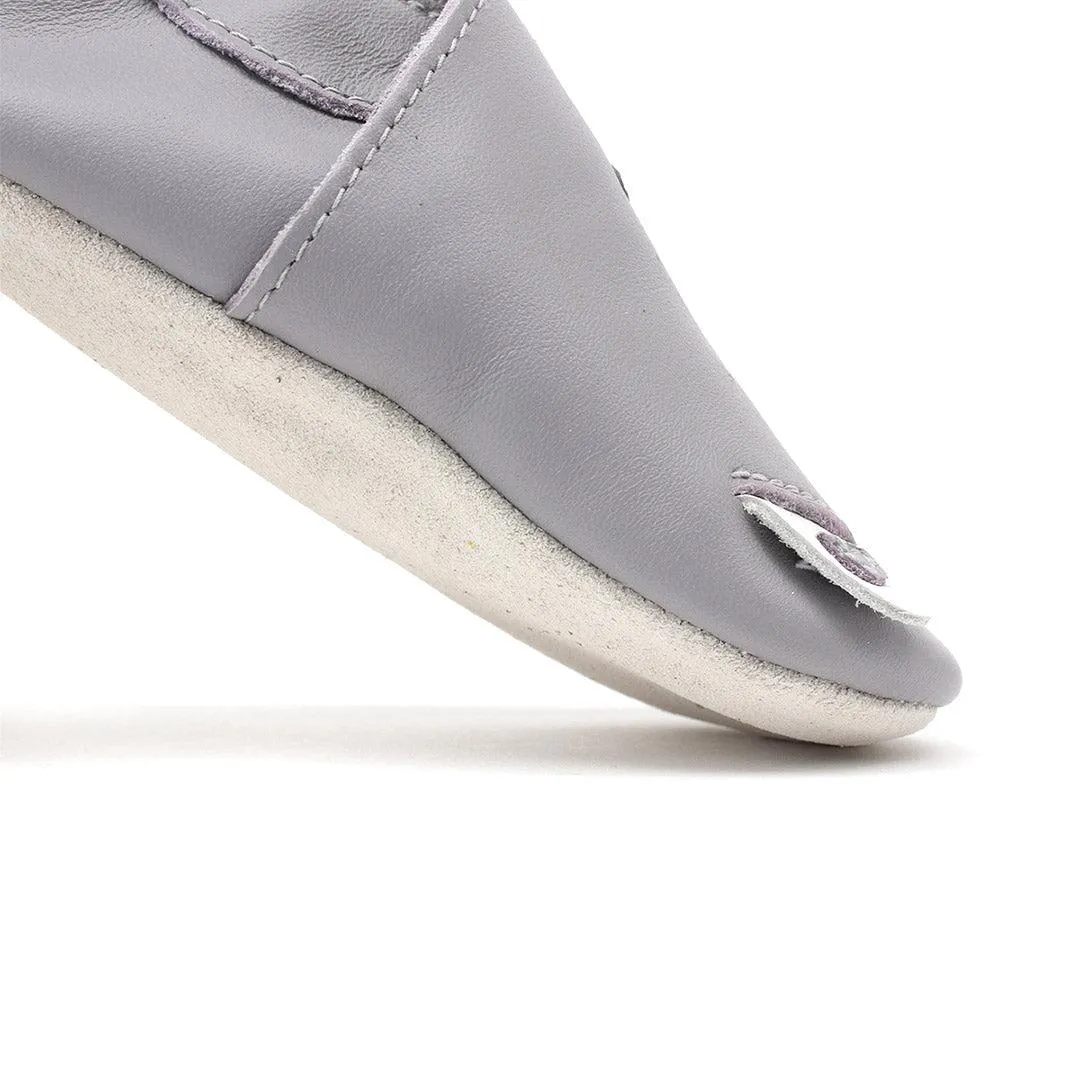 Bobux Soft Sole Woof - Gull Grey