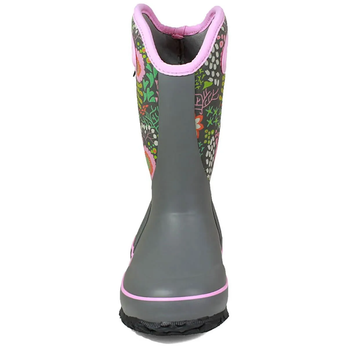 Bogs Kids' Rain Insulated Boots - Slushie Reef, Purple Multi | 72289-062