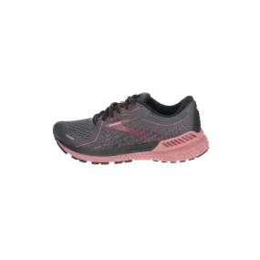 Brooks Adrenaline Gts 21 Running Sport Shoes Fabric Black Colour For Women