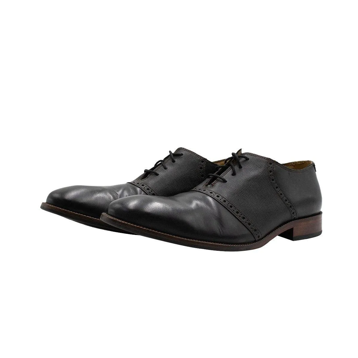 Cole Haan Williams Oxford Formal Lace Ups Black Colour For Men