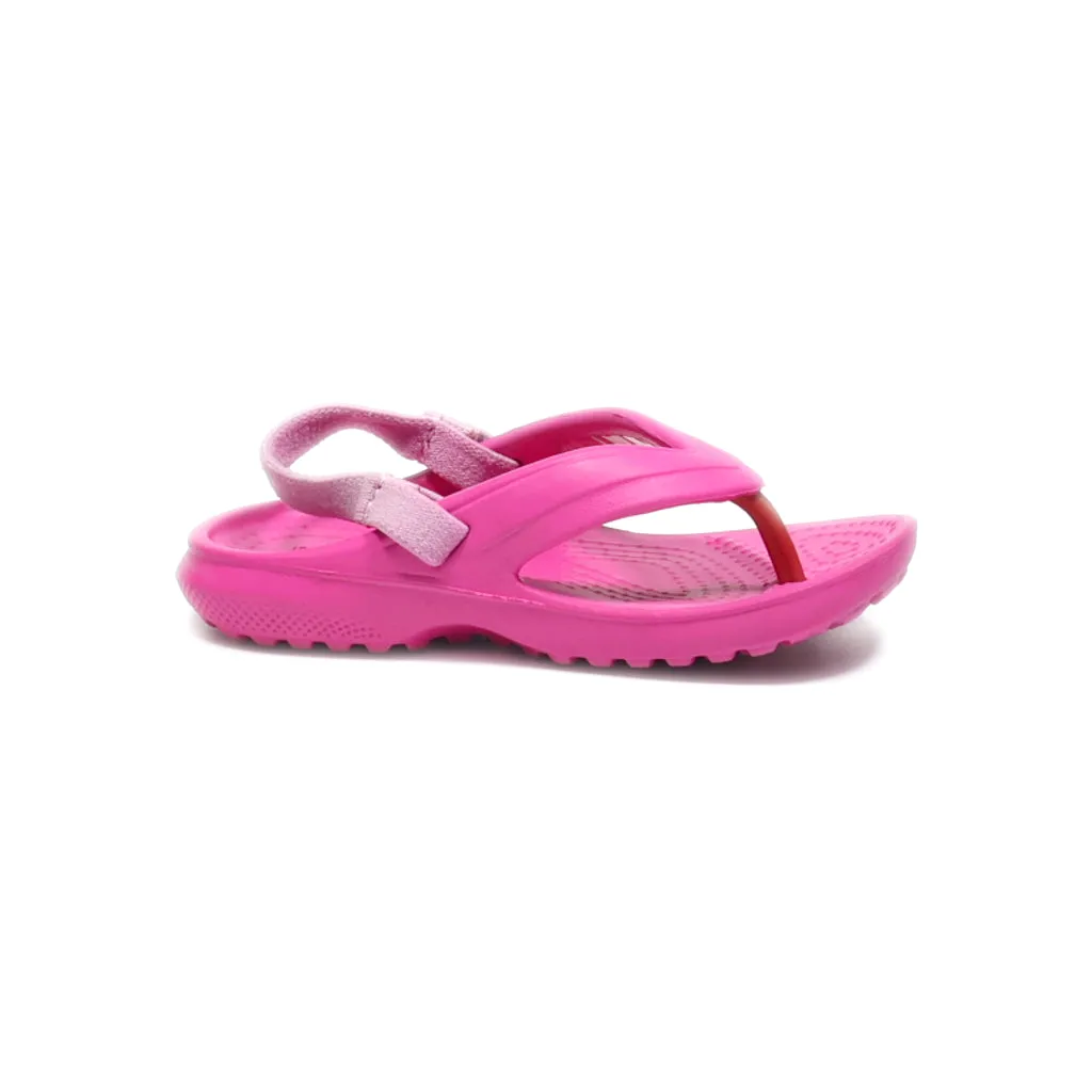 Crocs Slip-On Shoes Rubber Pink Colour For Kids