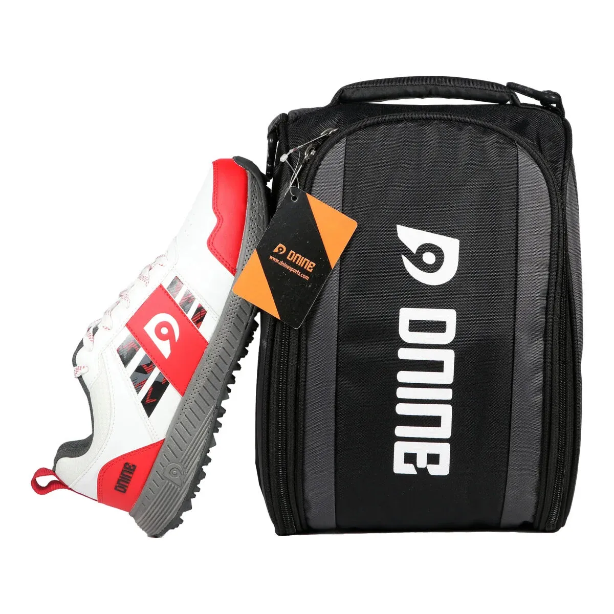 Dnine Classic Shoe Bag, Black – Durable, Lightweight Travel Shoe Storage for Sports & Casual Footwear