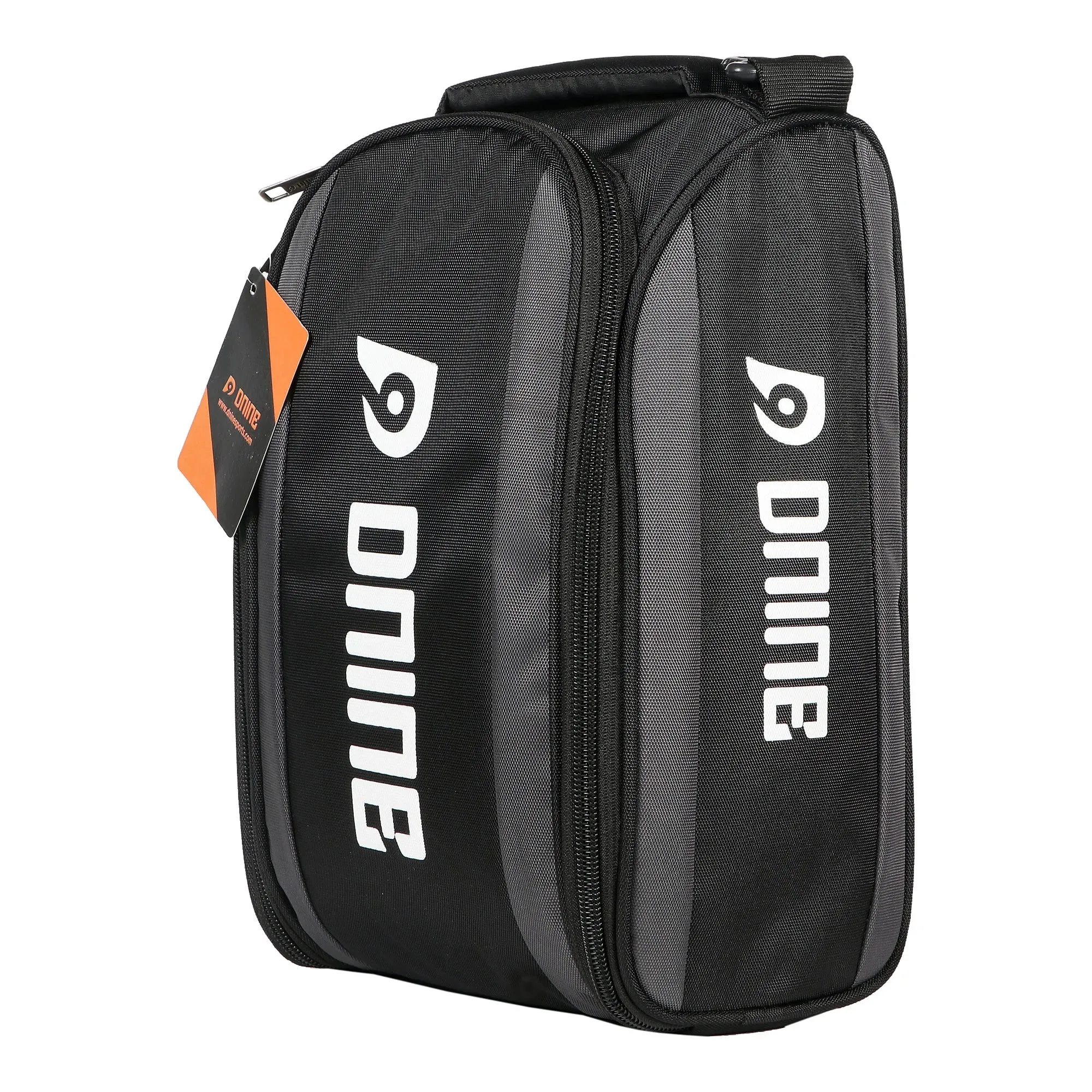 Dnine Classic Shoe Bag, Black – Durable, Lightweight Travel Shoe Storage for Sports & Casual Footwear