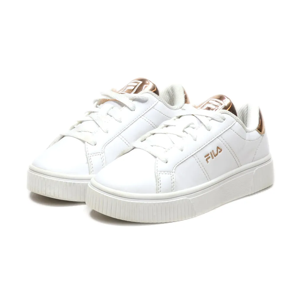 Fila Panache Sneakers Leather White Colour For Kids