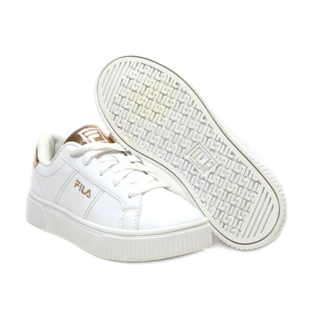 Fila Panache Sneakers Leather White Colour For Kids