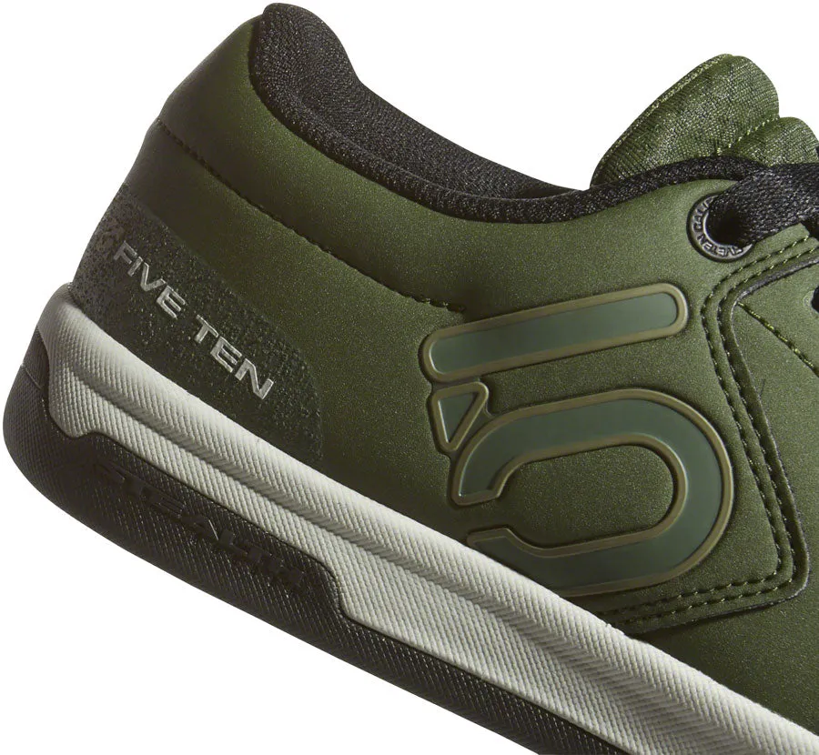 Five Ten Freerider Pro Flat Shoe - Men's, Strong Olive/Raw Khaki/Ash Silver