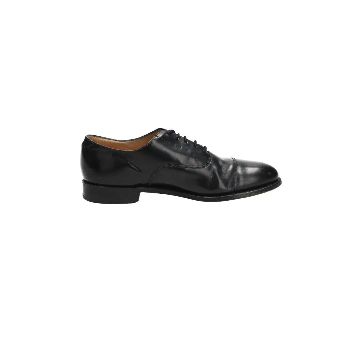 Grenson 2 Oxford Formal Lace Ups Leather Black Colour For Men