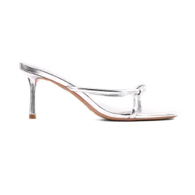 Heidi Heel Metallic Evening Sandals