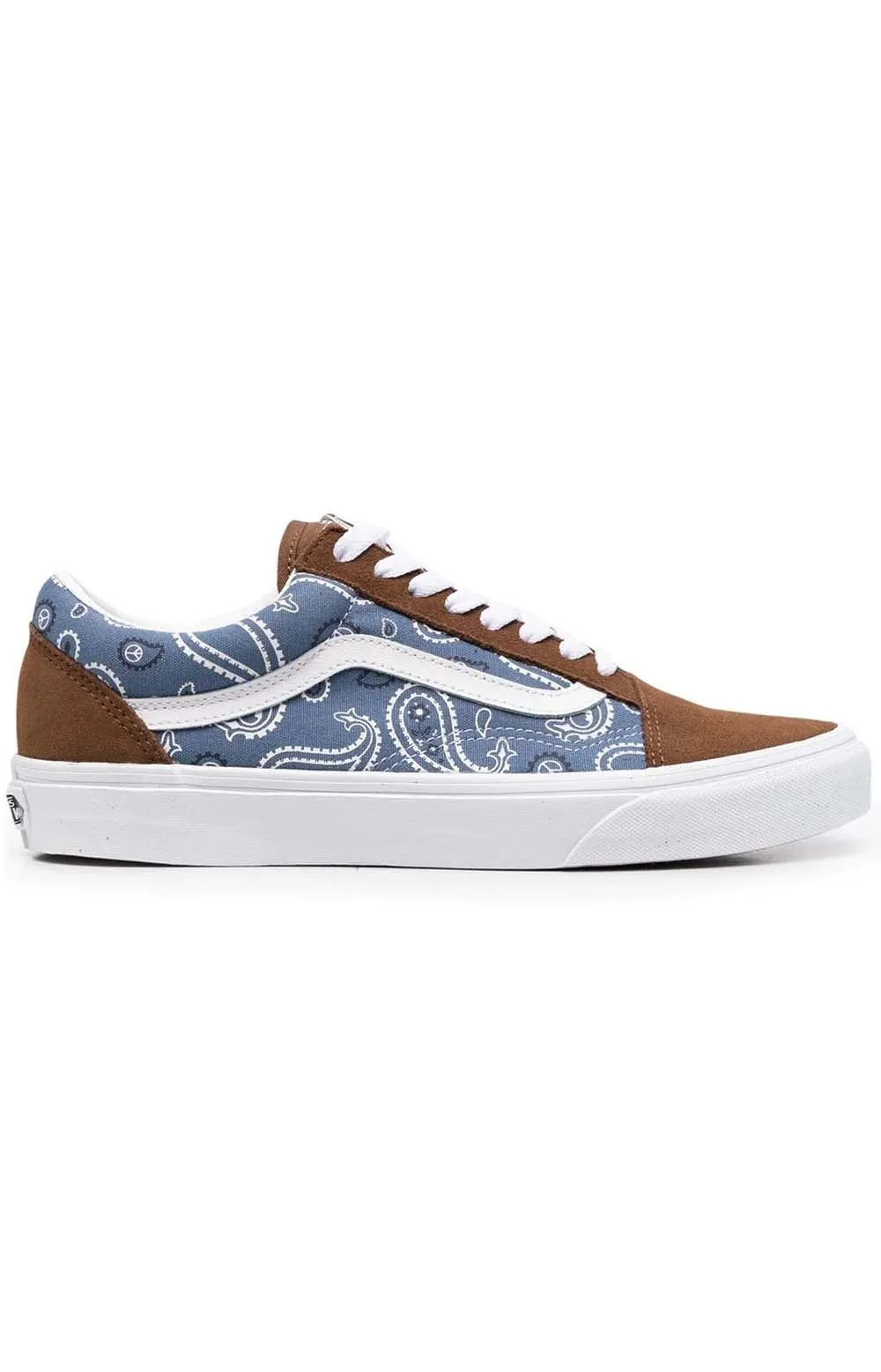 (JMIAV0) Peace Paisley Old Skool Shoes - Unity