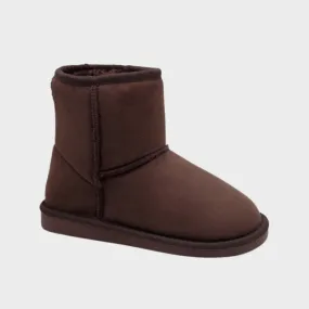 Ladies Brown Snug Boot