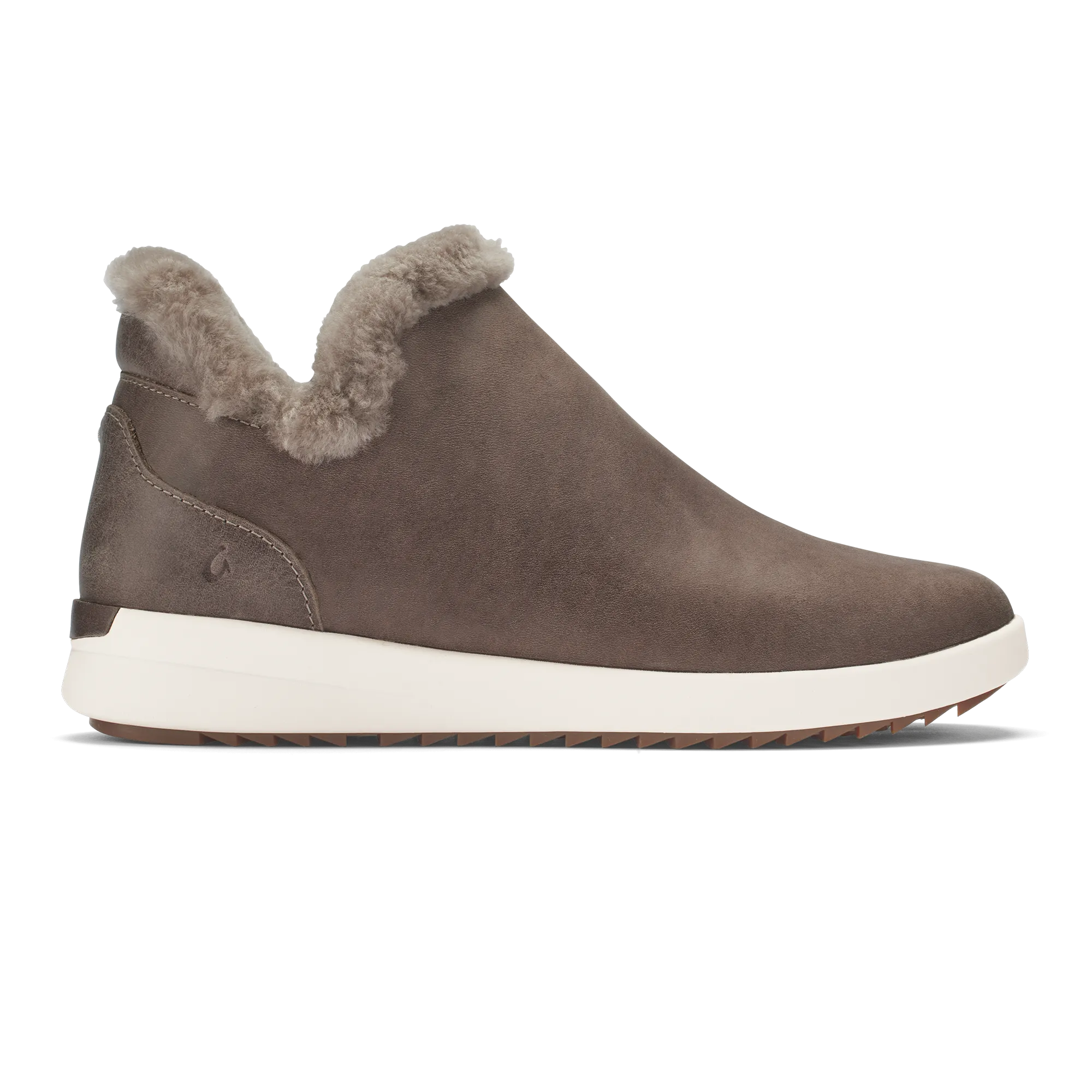 Mālua Hulu - Warm Taupe / Off White