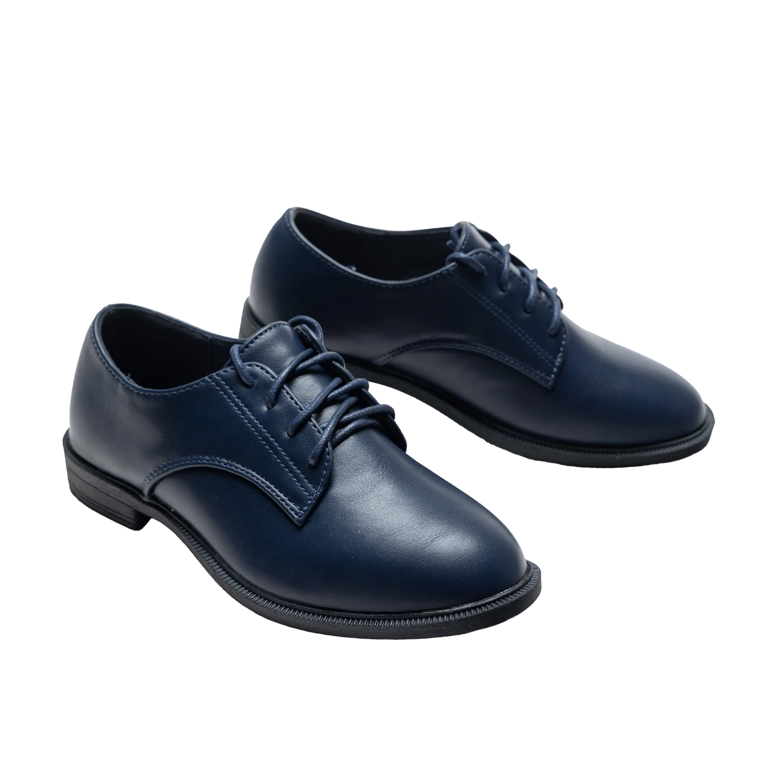 Navy Derby Dress Shoes