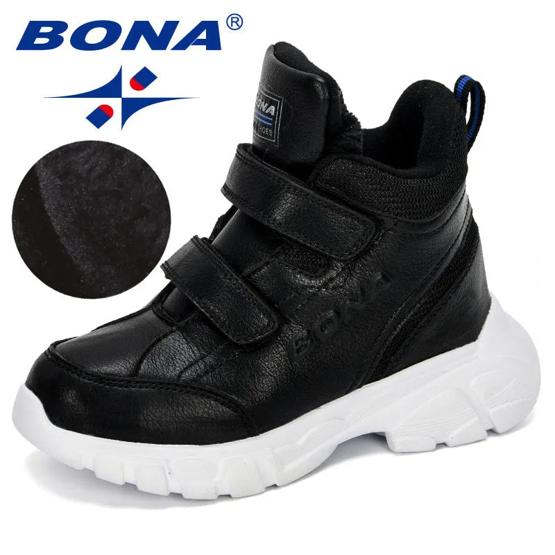 New Designers Boy Synthetic Leather Fashion Boots Student Sneakers