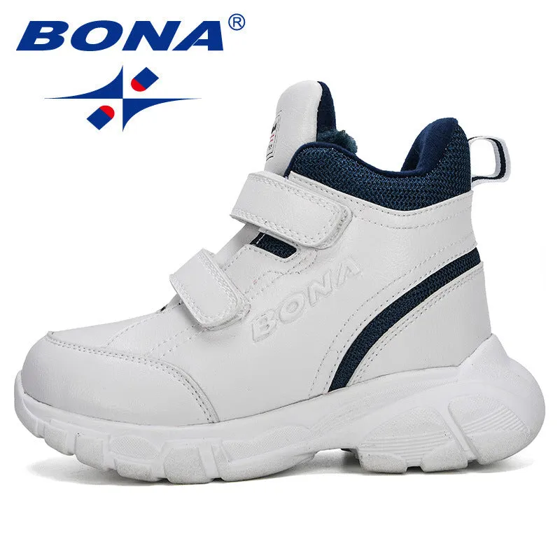 New Designers Boy Synthetic Leather Fashion Boots Student Sneakers