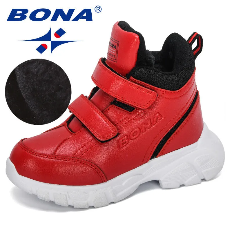 New Designers Boy Synthetic Leather Fashion Boots Student Sneakers