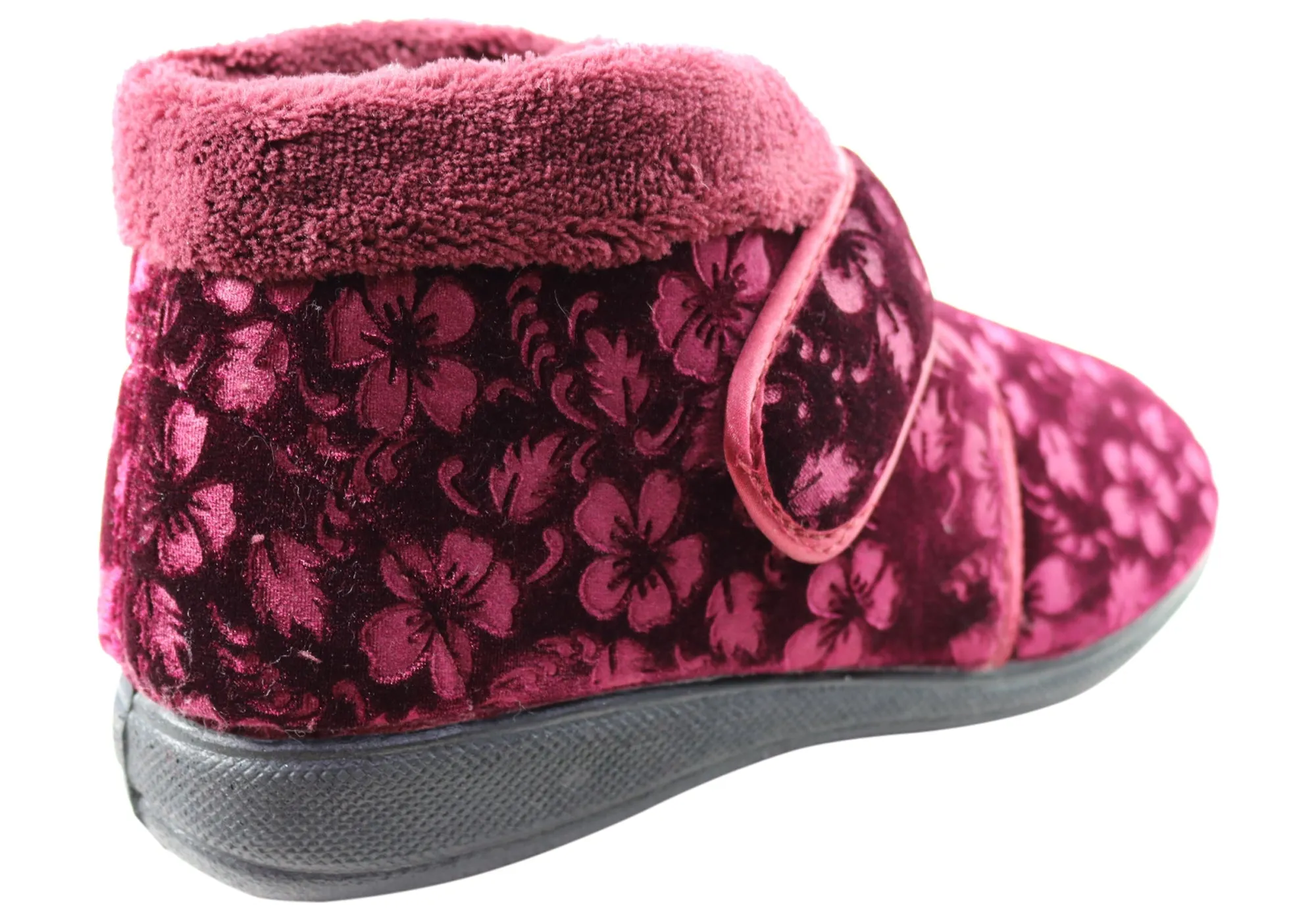 Scholl Orthaheel Dale Womens Comfort Supportive Boot Indoor Slippers