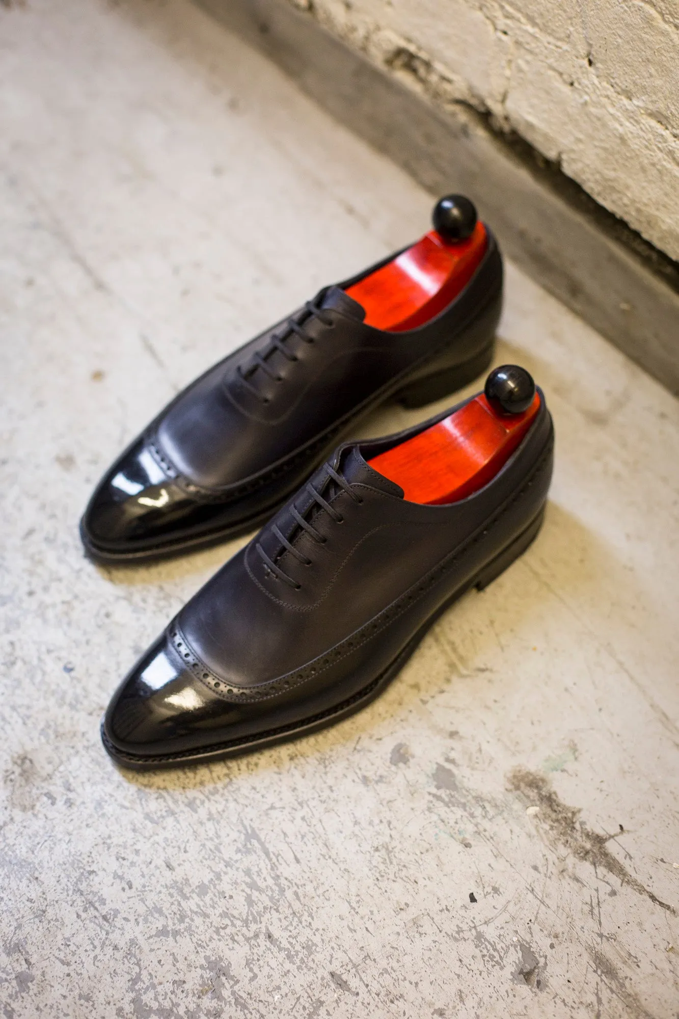 Sebastien - MTO - Black Calf / Midnight Calf - SEA Last - Single Leather Sole