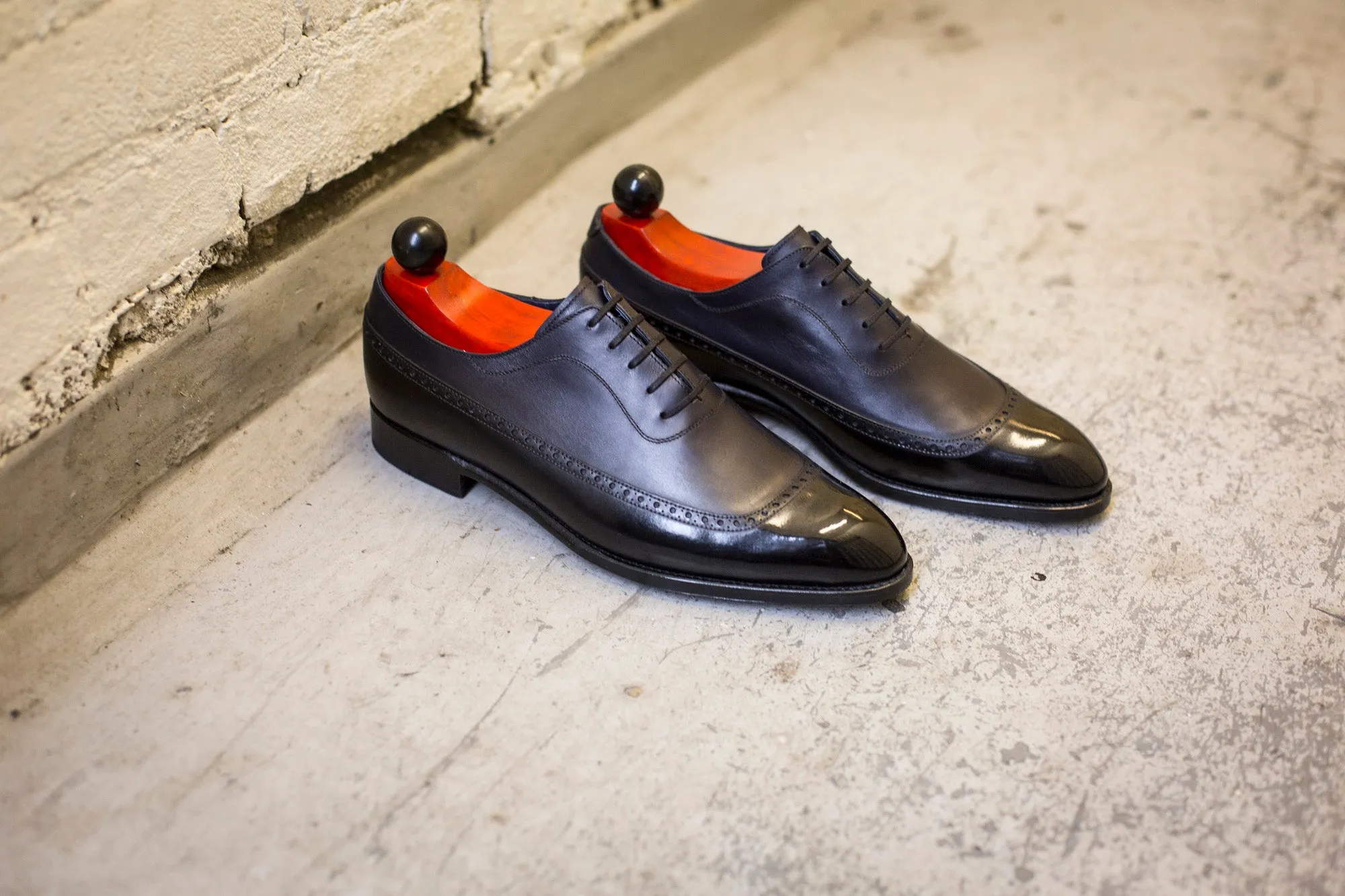 Sebastien - MTO - Black Calf / Midnight Calf - SEA Last - Single Leather Sole