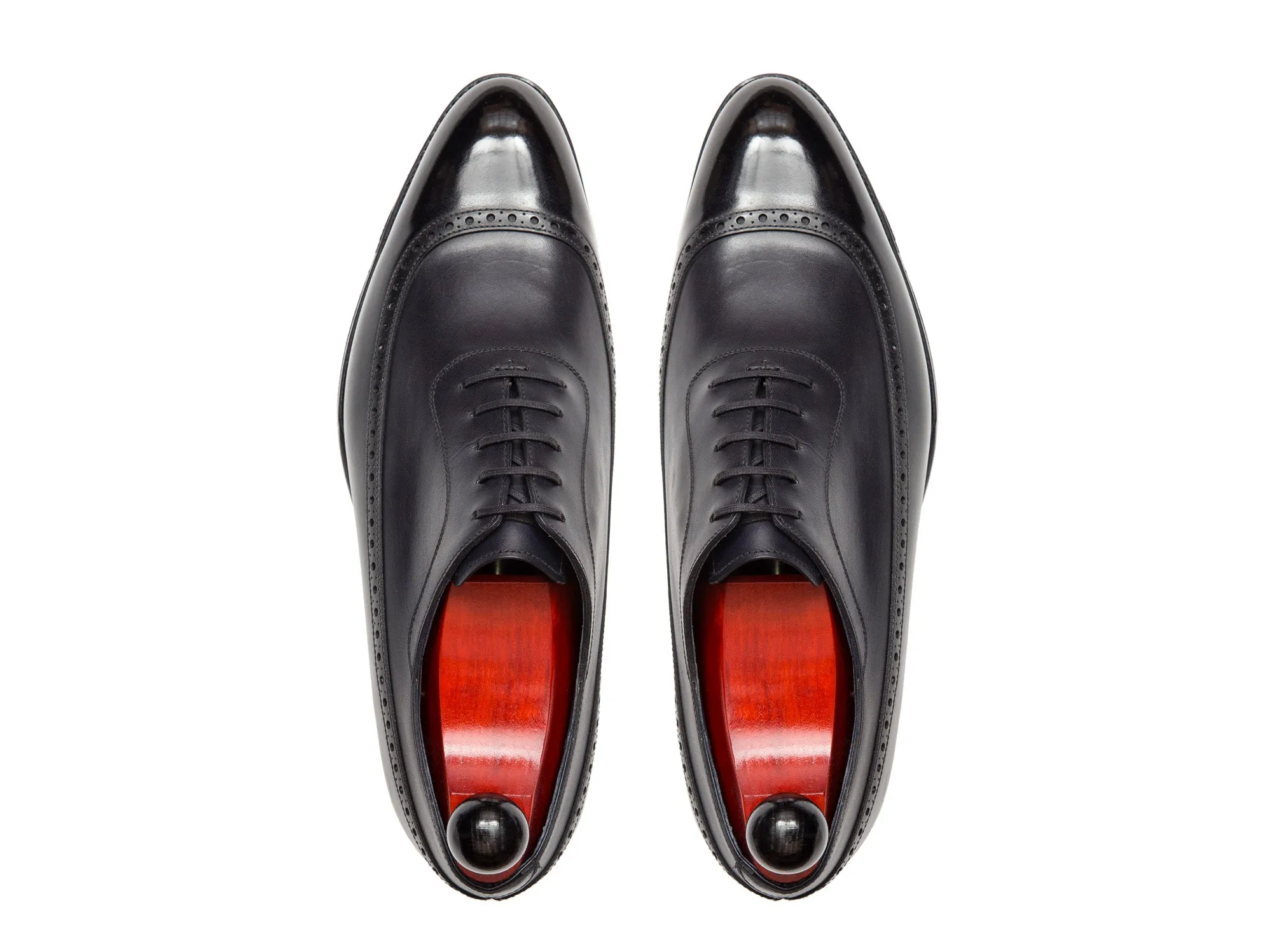 Sebastien - MTO - Black Calf / Midnight Calf - SEA Last - Single Leather Sole