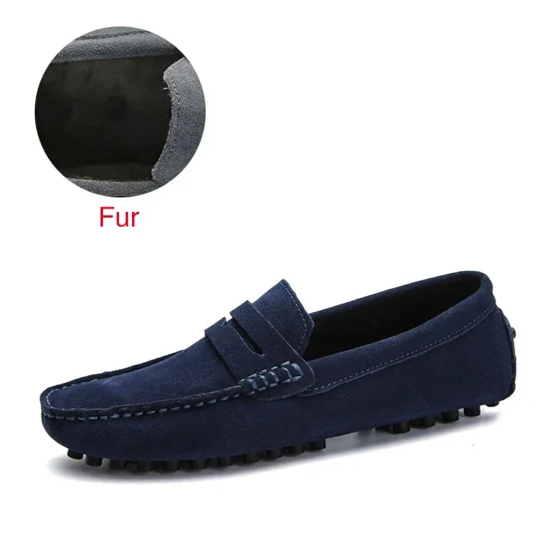 SURGUT Soft Leather Moccasin Loafers