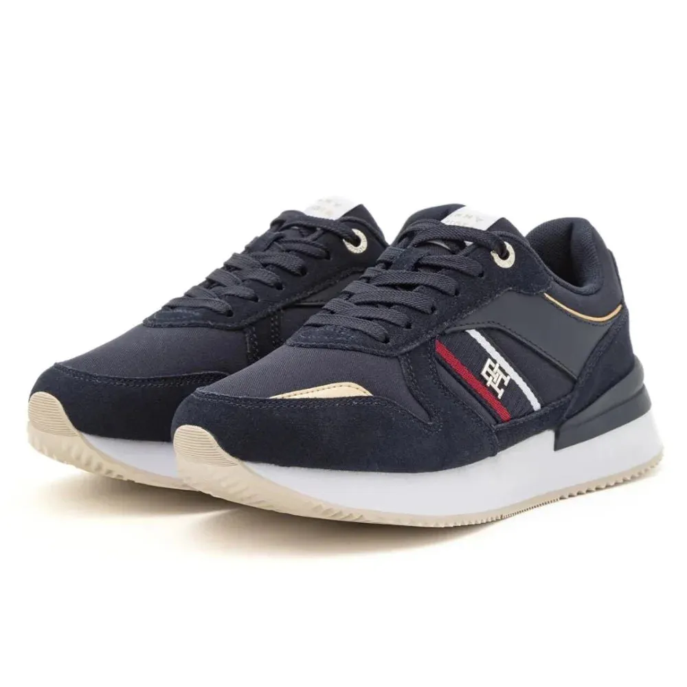 Tommy Hilfiger CORP WEBBING RUNNER Sneakers Women FW0FW07383-NVY