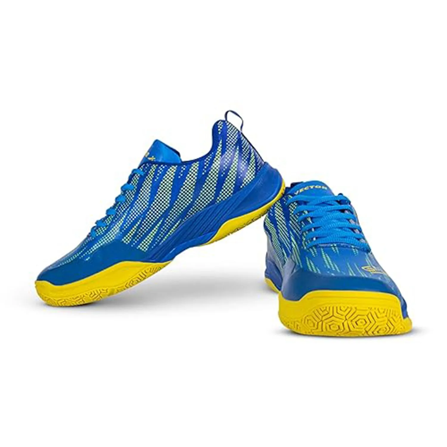 Vector X Galaxy Court Shoe for Badminton– Lightweight, Breathable Mesh, Durable Rubber Outsole, Anti-Slip Grip & Enhanced Comfort