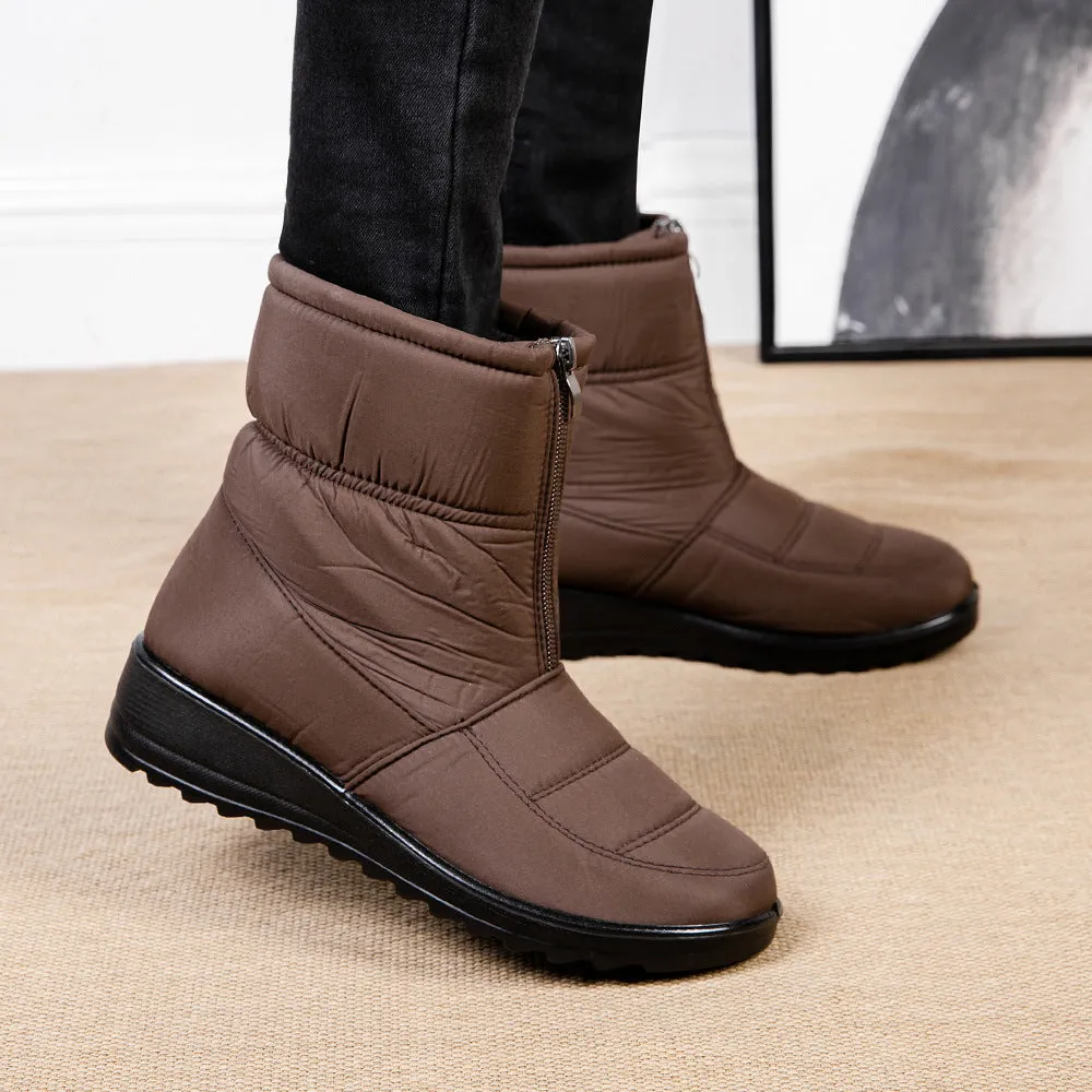 Winter Snow Boots For Women Warm Plush Platform Boots Shoes